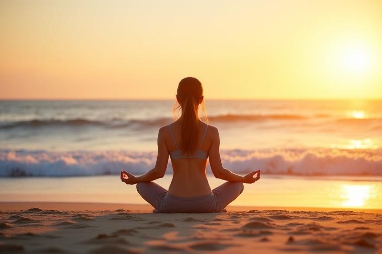 海岸沿いのヨガリトリート